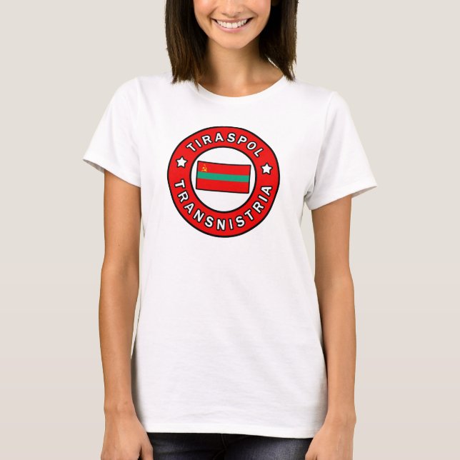 Camiseta Tiraspol Transnistria (Anverso)