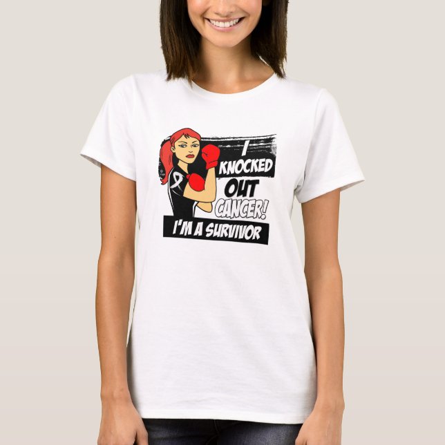 Camiseta Tiré Cáncer De Pulmón (Anverso)