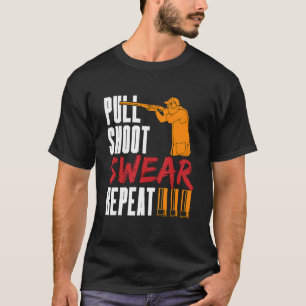Camiseta Tire de la zarramplina de la zarza deportiva repet