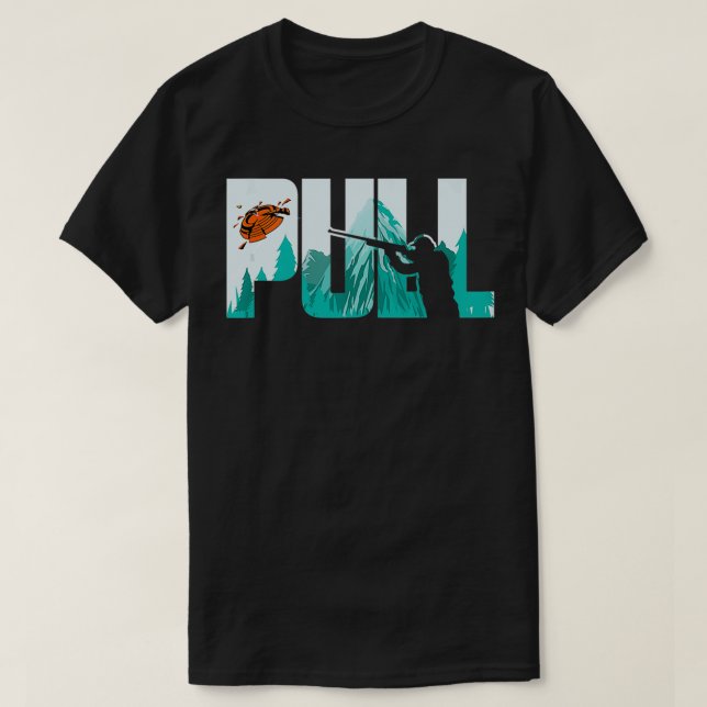 Camiseta Tire de los jugadores de la paloma de arcilla cuta (Diseño del anverso)