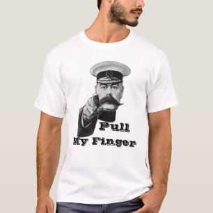 Camiseta ¡Tire de mi dedo!