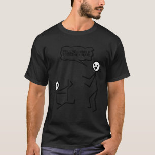 Camiseta Tire de sí mismo del adhesivo de la figura del sti