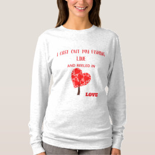 CAMISETA TIRÉ MI SEDAL Y ENREDÉ EL AMOR-BÁSICO
