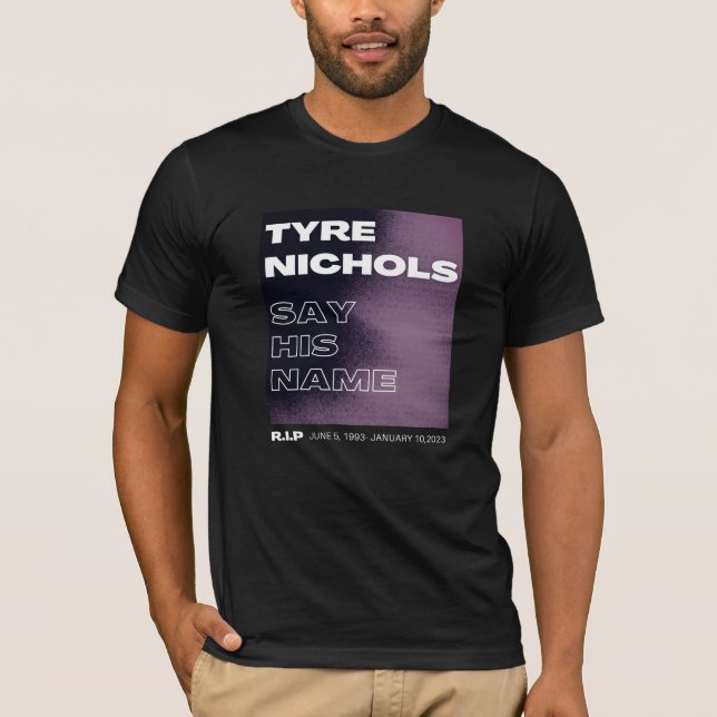 Camiseta Tire Nichols T-Shirt (Anverso)