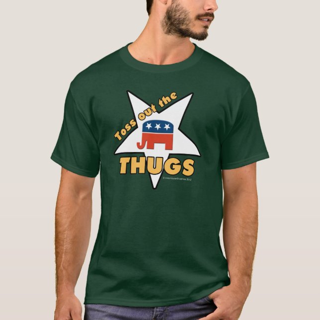 Camiseta ¡Tiren los ATAQUES GOP! (Anverso)