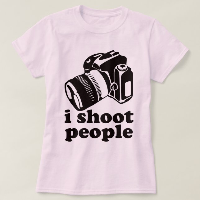 Camiseta ¡Tiro a gente! (Diseño del anverso)