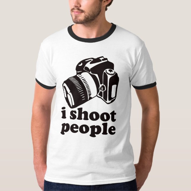 Camiseta ¡Tiro a gente! (Anverso)