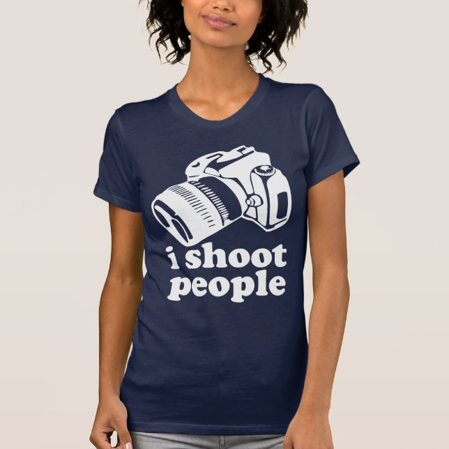 Camiseta ¡Tiro a gente! (Anverso)