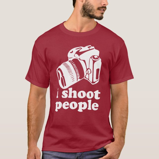 Camiseta ¡Tiro a gente! (Anverso)