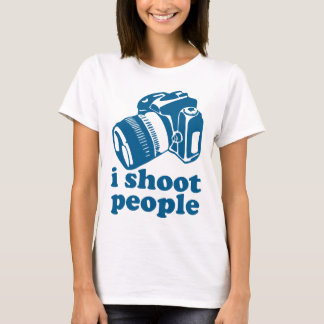Camiseta Tiro a la gente - azul