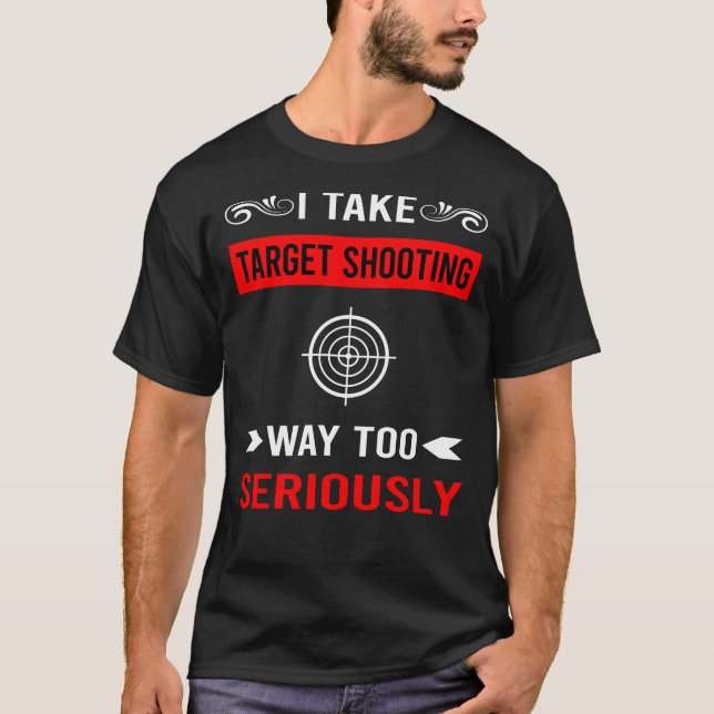 Camiseta Tiro al Blanco Serio (Anverso)
