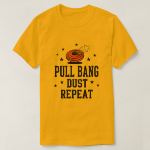 Camiseta Tiro al Plato SkeetTrap Tiro con Escopeta Vintage