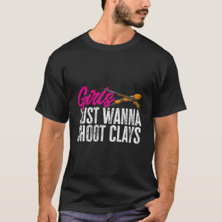 Camiseta Tiro al Plato Solo Quiero Disparar al Tiro al Plat