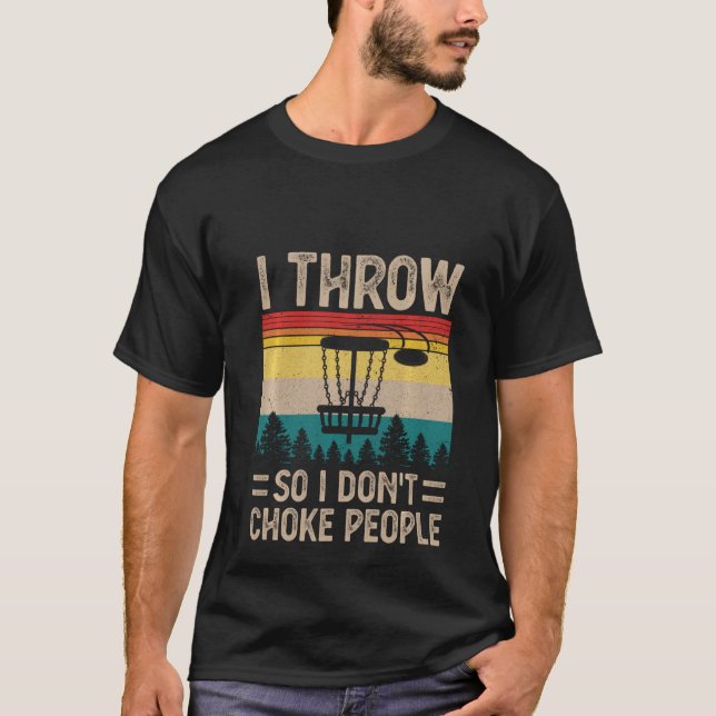 Camiseta Tiro Así Que No Ahogo A La Gente El Gracioso Disco (Anverso)