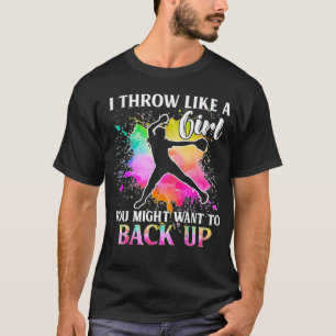CAMISETA TIRO COMO UN CHICA QUE QUIZÁS QUIERAS RESPALDAR A
