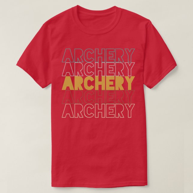 Camiseta Tiro con arco (10) (Diseño del anverso)