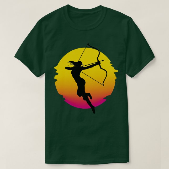 Camiseta tiro con arco (2) (Diseño del anverso)