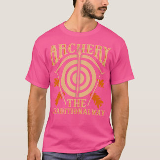Camiseta Tiro Con Arco A La Vía Tradicional La Caza De Arco
