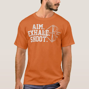 Camiseta Tiro con Arco Apuntar Ehale Disparar Arco Caza A
