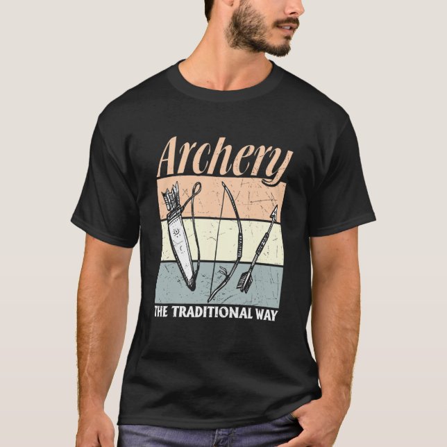 Camiseta Tiro con Arco Arqueros  Tiro con Arco de la Manera (Anverso)