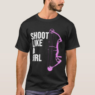 Camiseta Tiro Con Arco Como Un Chica