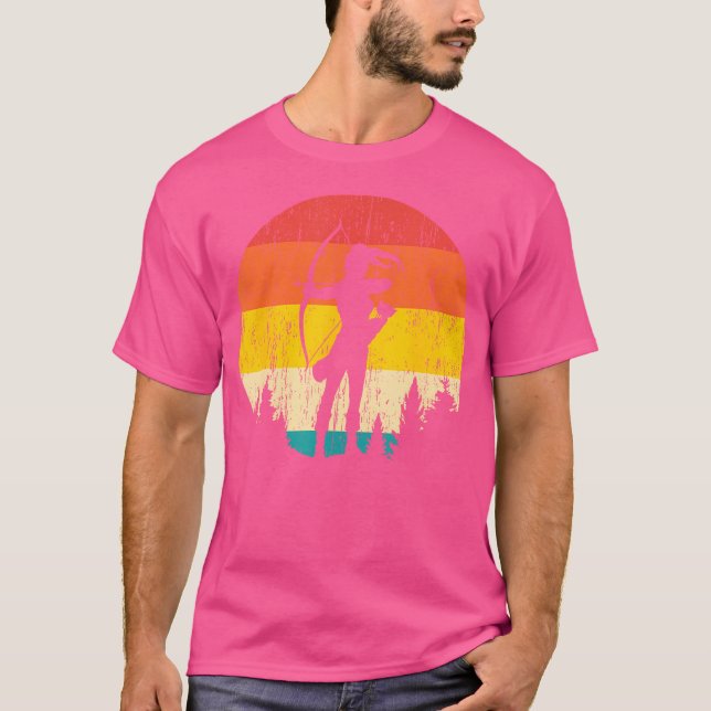 Camiseta Tiro Con Arco Con Bow Funny Archman Bowman (Anverso)