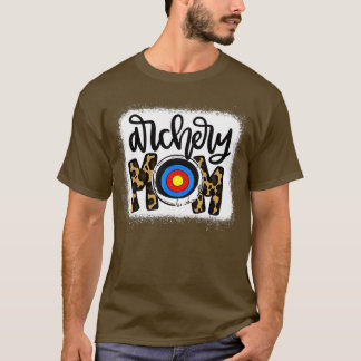Camiseta Tiro con arco de camisas leopardo, mamá