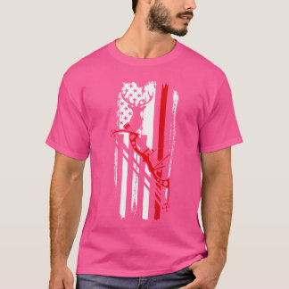 Camiseta Tiro con Arco de Caza Americano Arquero Tiradores