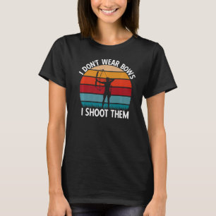 Camiseta Tiro con arco de crucería con arco de arco de arco