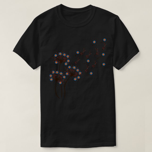 Camiseta Tiro con arco de Dandelion (Diseño del anverso)