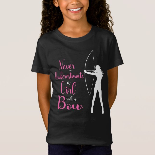 Camiseta Tiro Con Arco De Mamá Para Mujeres Y Chicas Arrow  (Anverso)