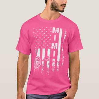 Camiseta Tiro con arco de Navidades de bandera de Mimi Amér