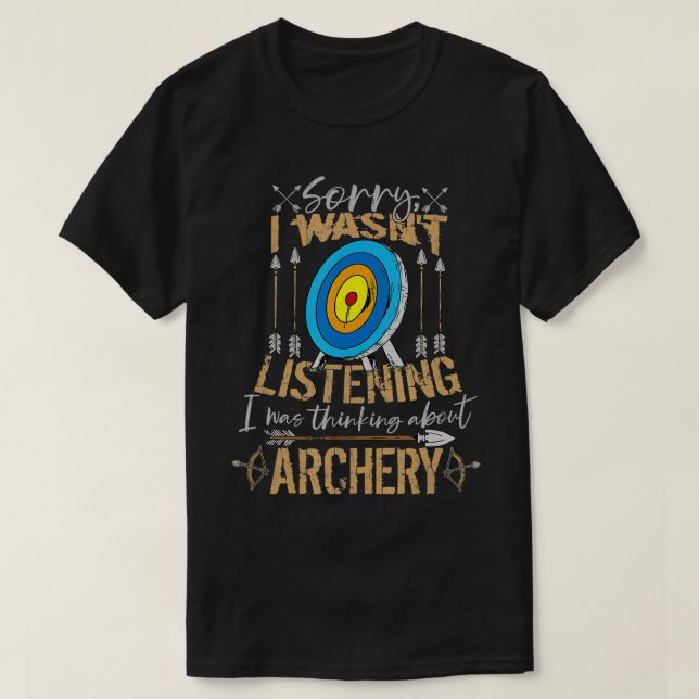 Camiseta Tiro con Arco Hombres Compacto Bow Kids Archery (Diseño del anverso)