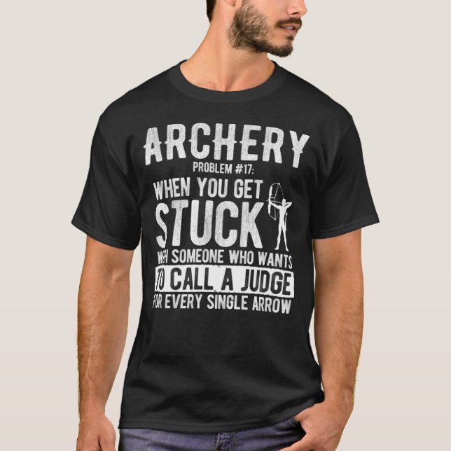 Camiseta Tiro Con Arco Para Un Arquero (Anverso)