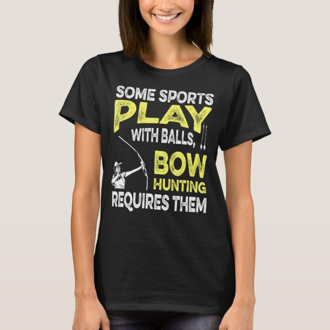 Camiseta Tiro Con Arco Para Una Cazadora De Bow 1 (Anverso)