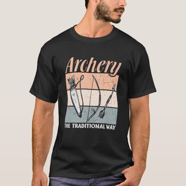 Camiseta Tiro Con Arco Tradicional (Anverso)