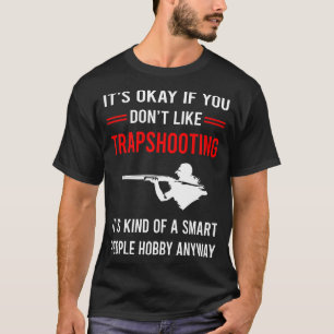 Camiseta Tiro con trampa de tiro de arcilla de tiro