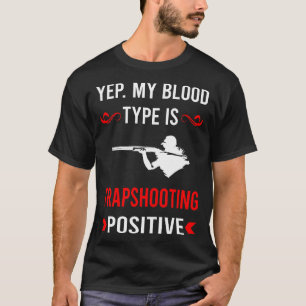 Camiseta Tiro con trampa de tiro de arcilla de tiro