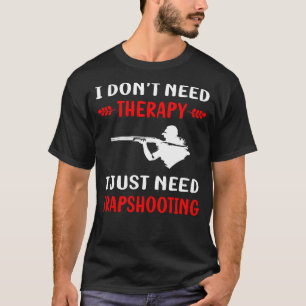 Camiseta Tiro con trampa de tiro de arcilla de tiro