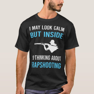 Camiseta Tiro con trampa de tiro de arcilla de tiro