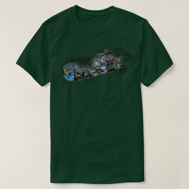 Camiseta Tiro de corte P34 (Diseño del anverso)
