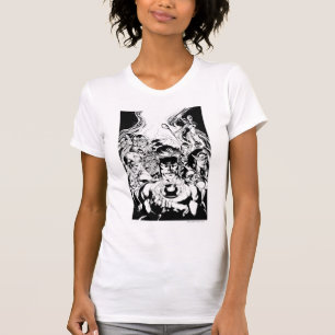 Camiseta Tiro del grupo del cuerpo de la linterna
