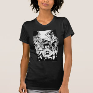 Camiseta Tiro del grupo del cuerpo de la linterna