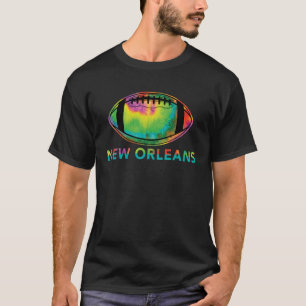 Camiseta Tiro Dye Guay Football Appartal Nueva Orleans