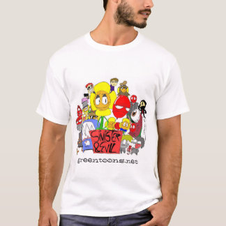 Camiseta Tiro siniestro y malvado del grupo