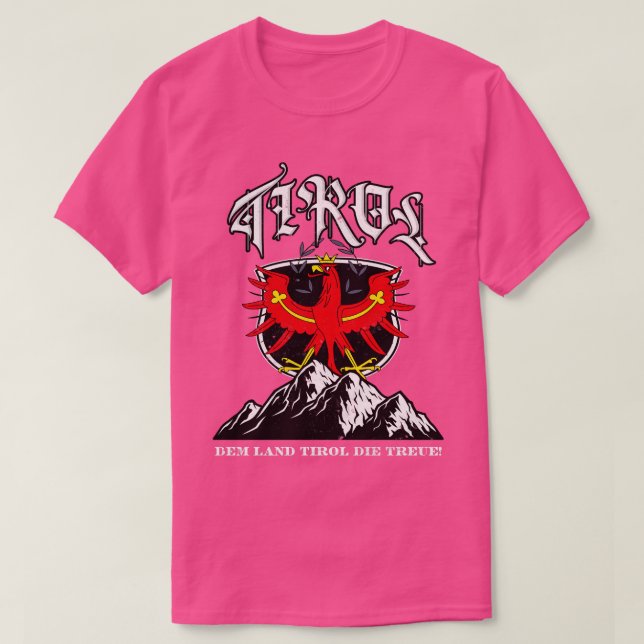 Camiseta Tirol Tiroler Adler estereoich (Diseño del anverso)