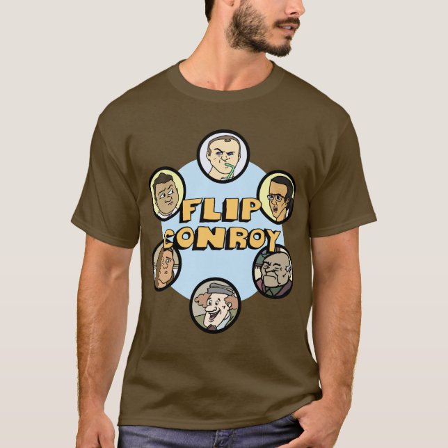 Camiseta Tirón Conroy y amigos (Anverso)