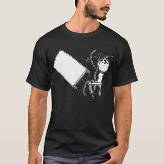 Camiseta Tirón de la tabla que mueve de un tirón la cara