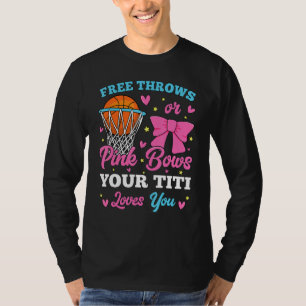 Camiseta Tiros Libres o Lazos Rosados Titi Te Ama Revelació