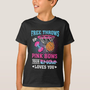 Camiseta Tiros Libres O Lazos Rosas Tu Hermano Te Ama Ge